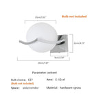 Bath Plus TB+ E27 Glass Globe Indoor Wall Lamp