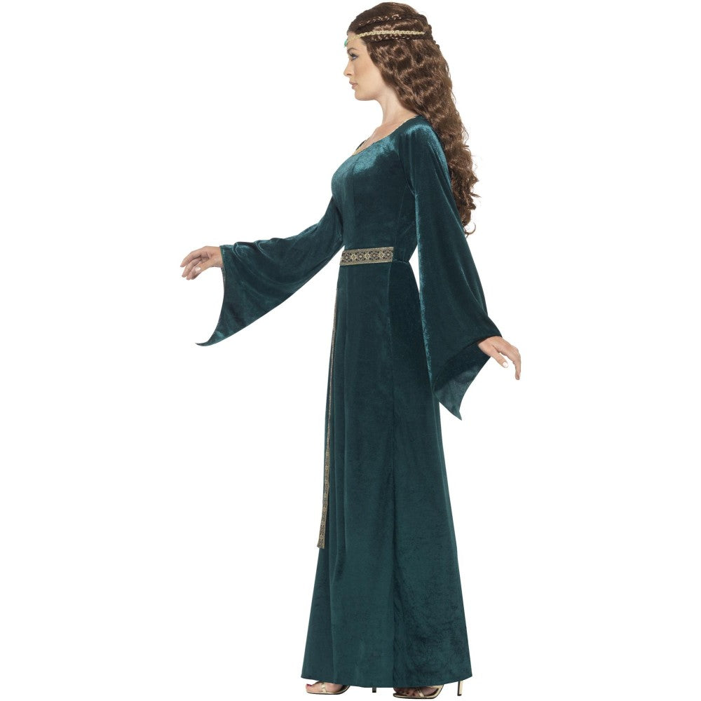 Medieval Maid Costume, Green | Plus X2 | Green