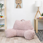 Teddy Borg Cuddle Cushion Pillow | Pink