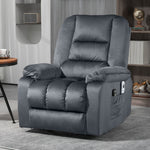 Lift Chair W/ Vibration Massage Heat Assembly | Gray