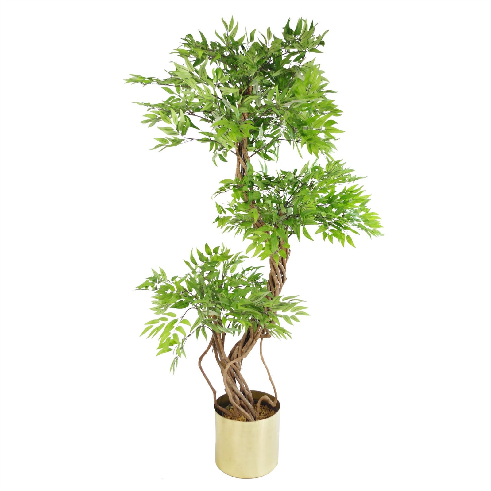 Artificial 140cm Realistic Japanese Fruticosa Tree Ficus Tree