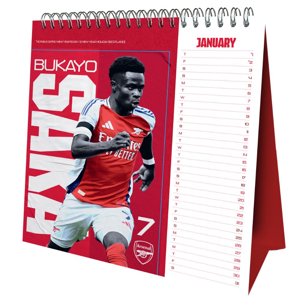 2026 Postcard Desk Easel Calendar Official Product
