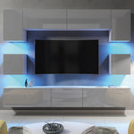 Panorama Wall Tv Unit | Grey
