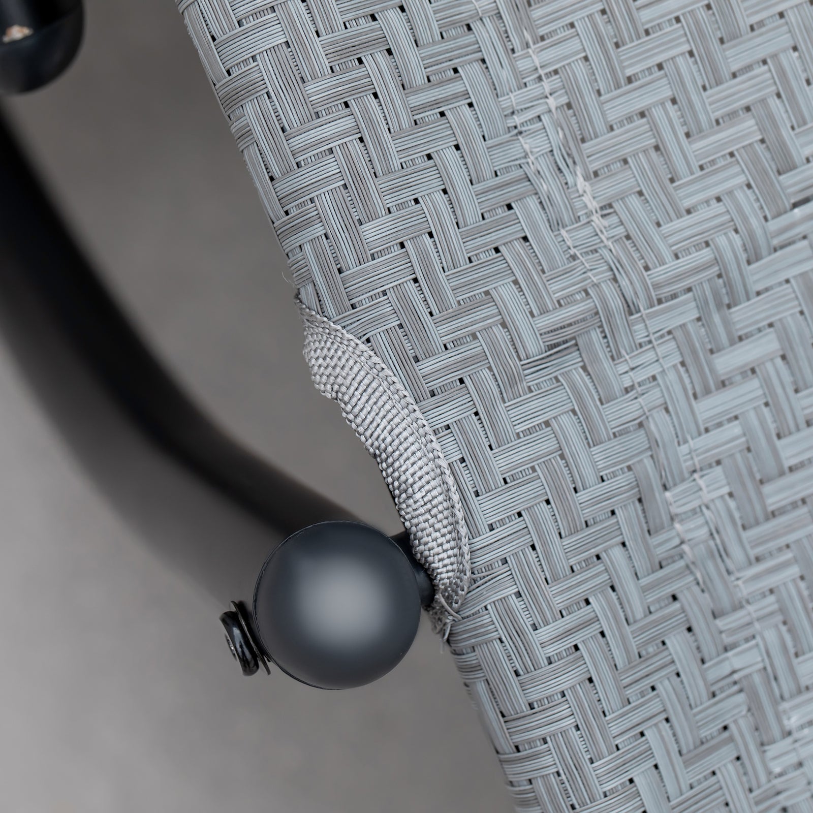Zero Gravity Rocking Lounge Chair With Pillow | Grey