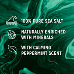Bath Salts Muscle Relax Bath Therapy, Peppermint, 3 Packs Of 900gm | 3 | Green