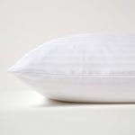 European Size Egyptian Cotton Pillowcase 330 Tc | 40 x 80cm | White