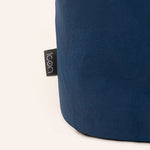 Milano Velvet Bean Bag Pouffe | Navy Blue