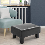 Ottoman Footrest Seat Chair Footstool Small Pu Leather