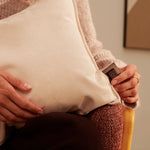 Mellow Heated Cushion, Rechargeable | Beige