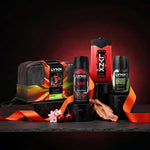 Lynx Cherry Spritz Washbag Collection Gift Set, 3 Piece Each