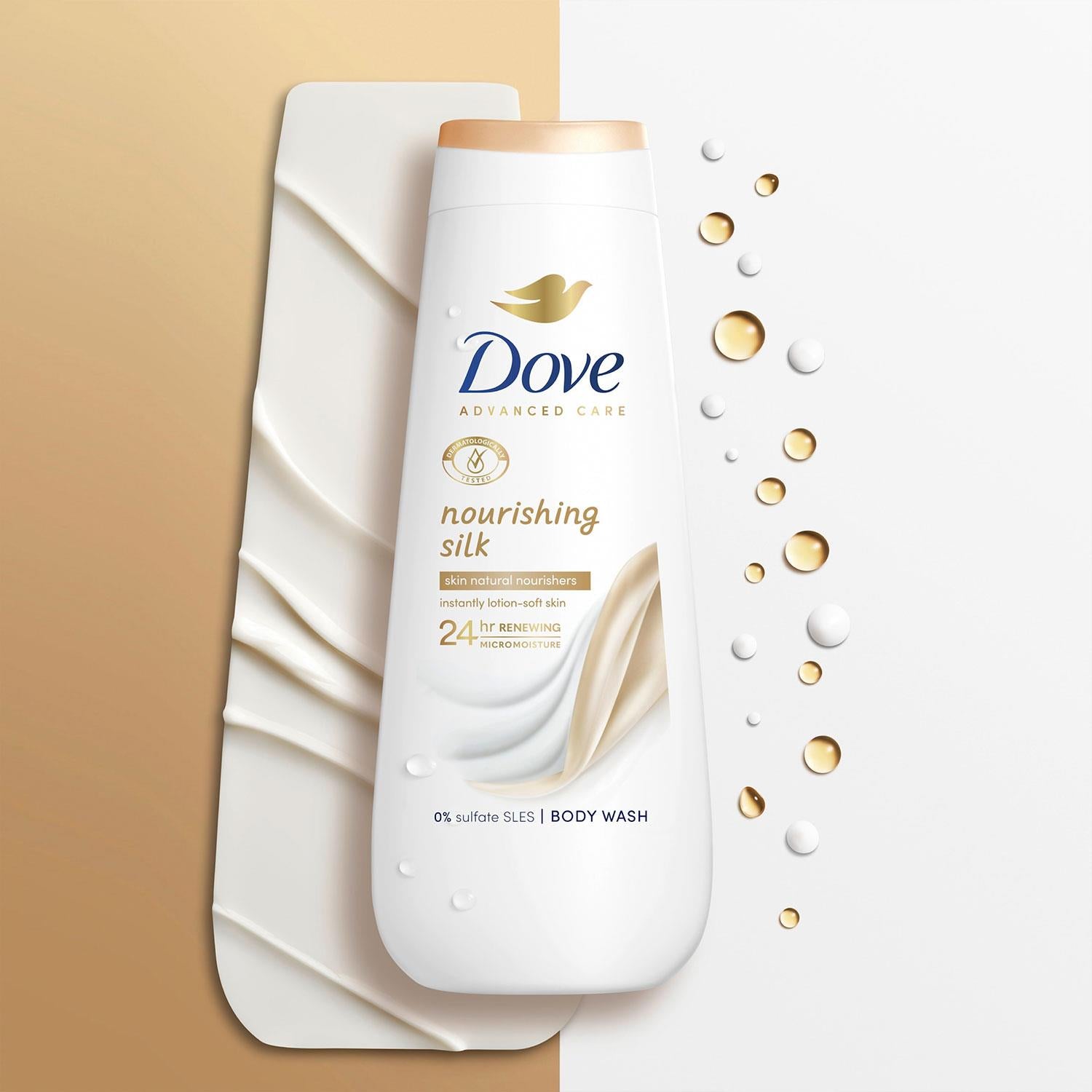 Advanced Care Bodywash Nourishing Silk 24h Renewing Micromoisture, 3x400ml