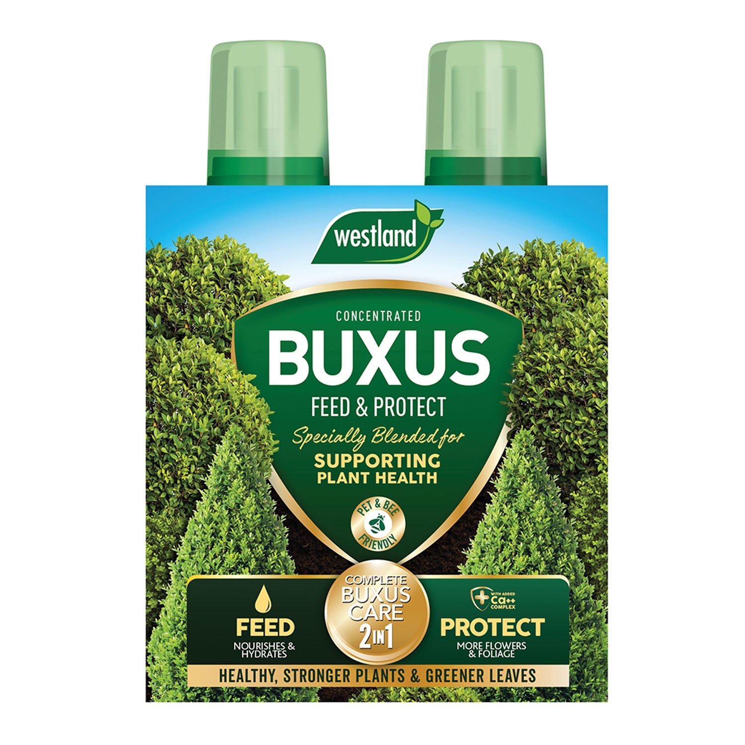 Buxus 2-in-1 Feed & Protect Duo | Pair