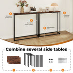 Levede Console Hall Table Slim Entryway Hallway Sofa Table Display Shelf Industrial