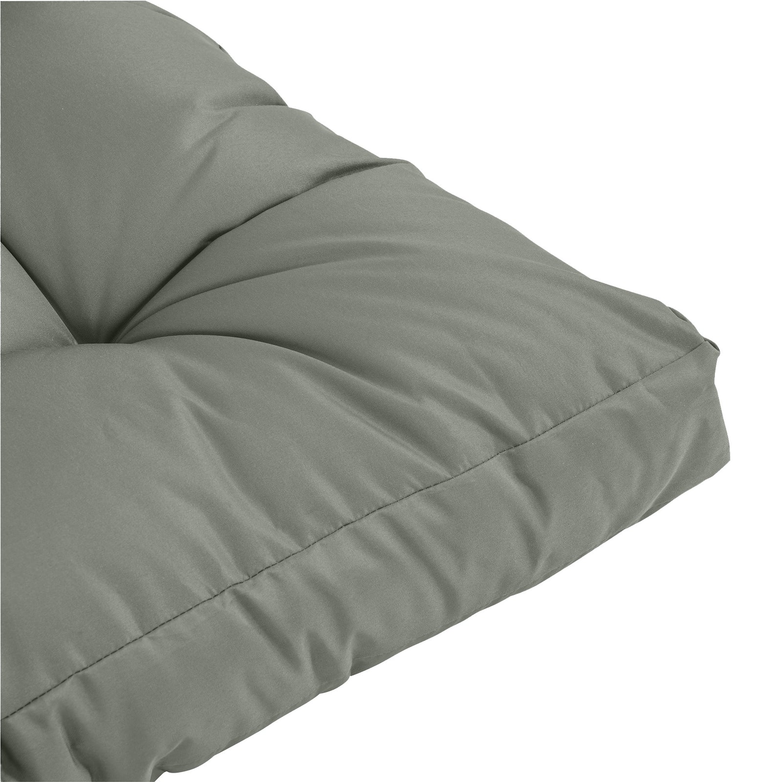 2pcs Garden Tufted Pallet Cushion Seat Pad, Back Cushion | Gray