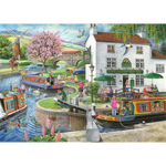 No.6 - By The Canal - 1000 Piece Jigsaw Puzzle For Adults