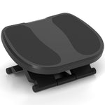 Adjustable Under-desk Footrest Height Angle Tilt Anti-slip, Grey