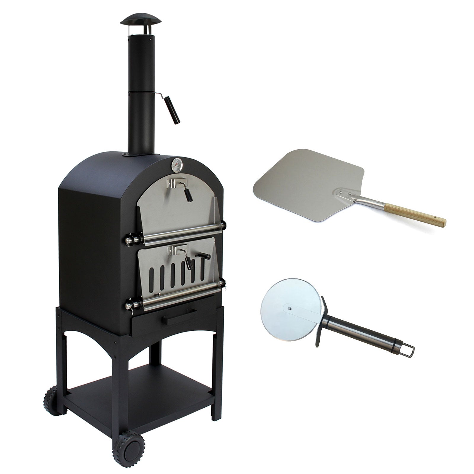 Kukoo Outdoor Pizza Oven & Pizza Peel