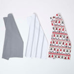 Gonk Christmas Tea Towels Set Of 3