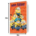 Despicable Me Minions Generic Birthday Card Official Product