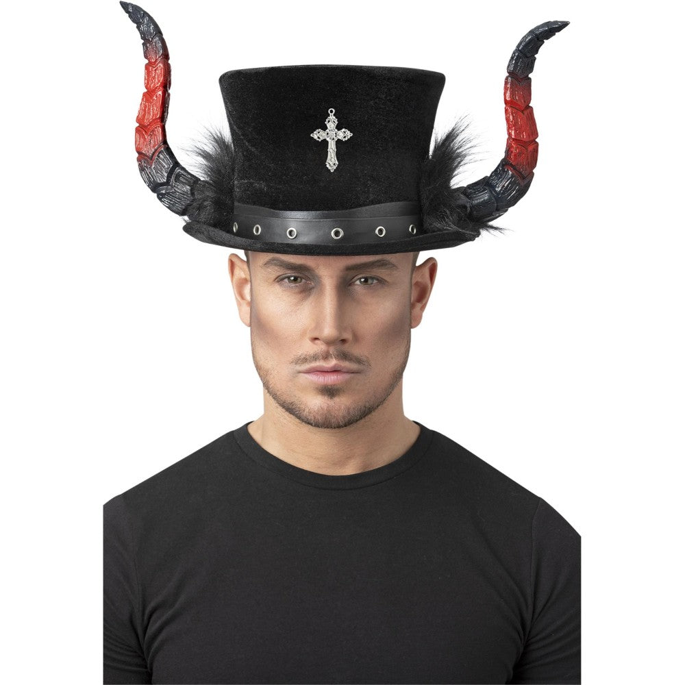 Deluxe Devil Top Hat