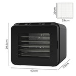 Spector Electric Food Dehydrator 6 Stainless Steel Trays Touch Control 72h Timer