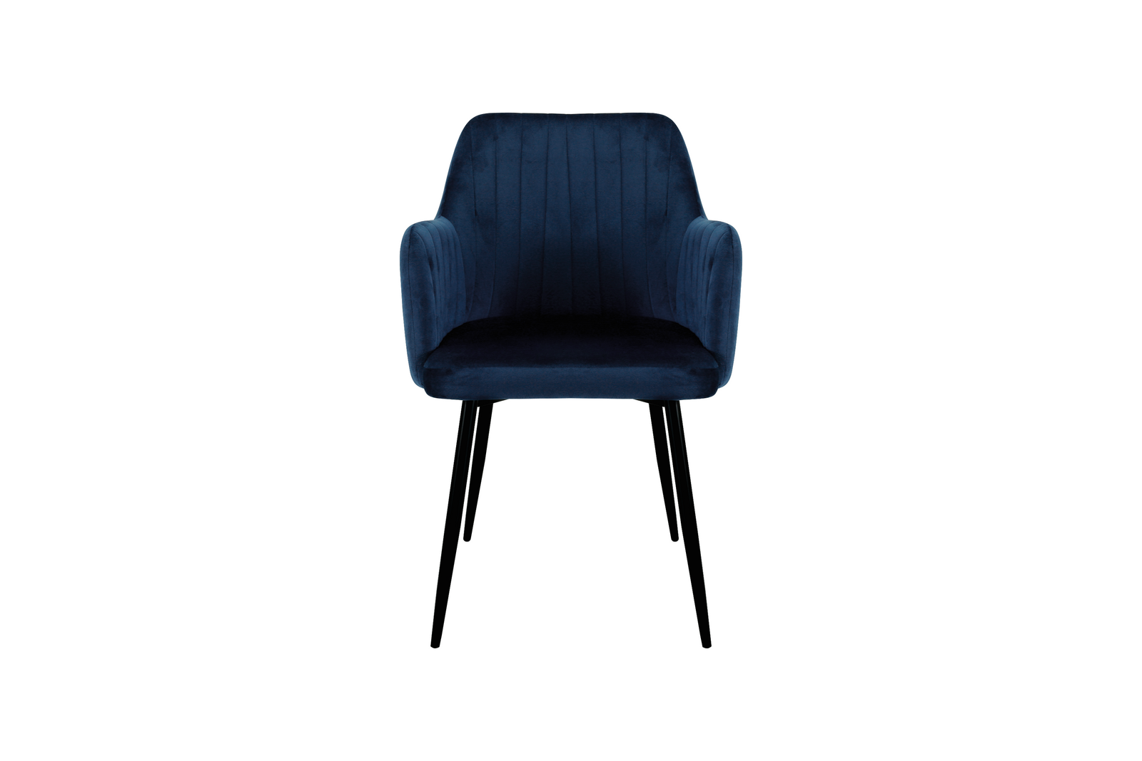 San Diego Marble Top Dining Table With Charlotte Velvet Chairs | Blue