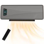 2000w Ceramic Electric Heater With Fan, Wall Heater | Grey
