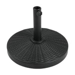 20kg Heavy-Duty Round Umbrella Base with Radiating Effect