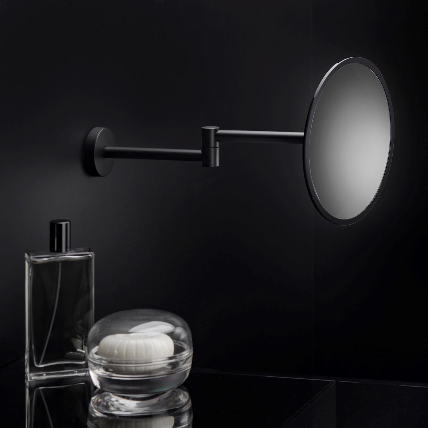Magnifying Mirror, X3, Wall-mounted Color Black, Dimensions: 20x24x20cm