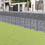 Breeins 10pcs Decorative Garden Fence Panels With Arched Design