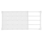 Expandable Closet Tension Shelf Rod And Storage Layer Dividers