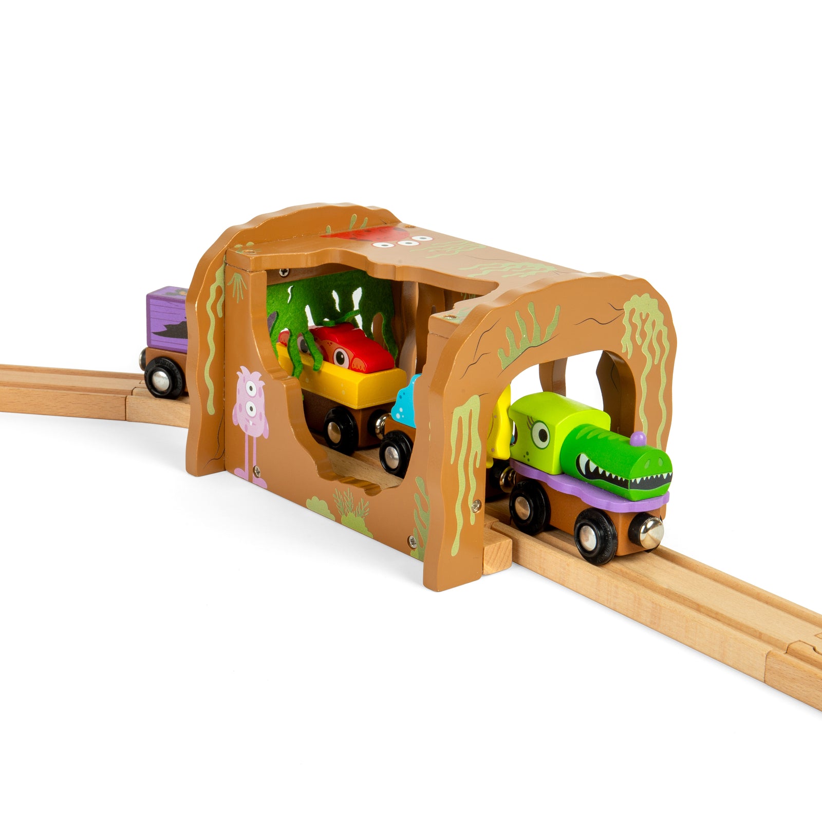 Monster Tunnel For Wooden Train Sets