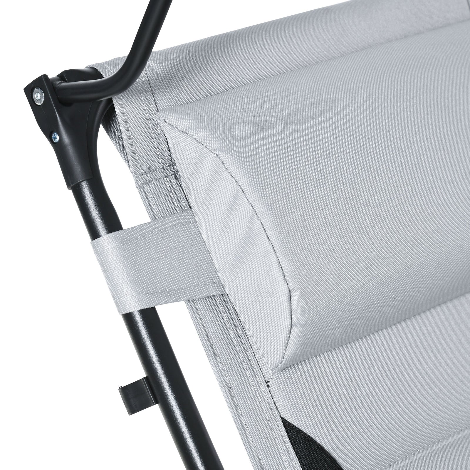 Zero Gravity Lounger Chair, Folding Reclining Patio Chair | Set-of-1 | Gray