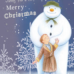 The Snowman Grandad Christmas Card Official Product
