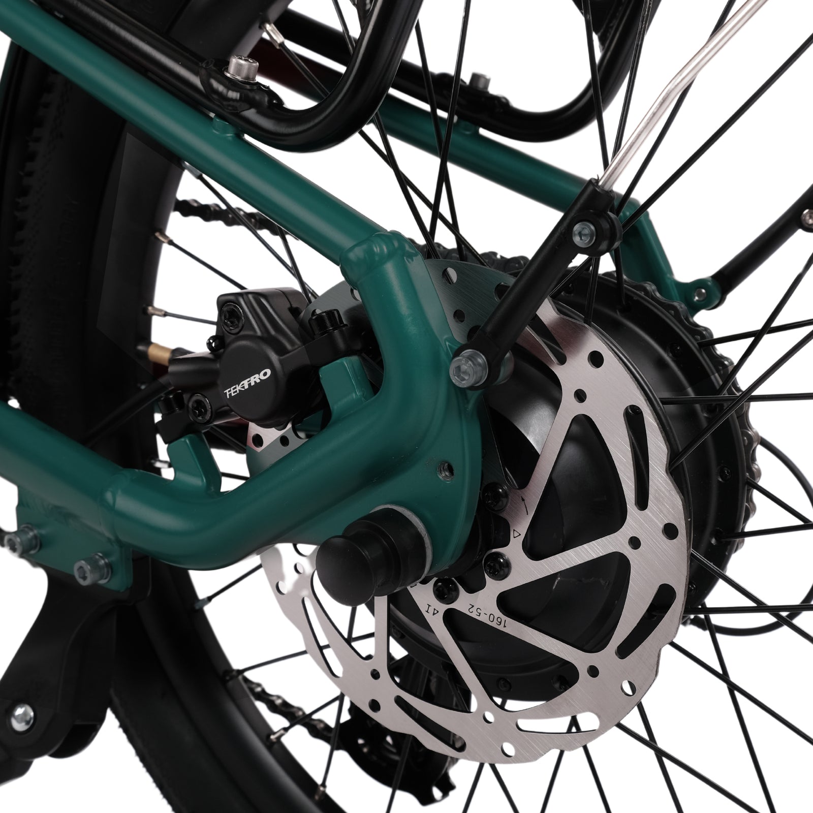 Virum 2026 - Folding Ultra-light E-bike 36v 10ah | Green