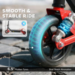 Electric Scooter For Kids With Lcd Display, Up To 15 Km/h | Red