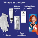 Live Ultra Brights Vibrant Semi-permanent Hair Dye 085, Orange