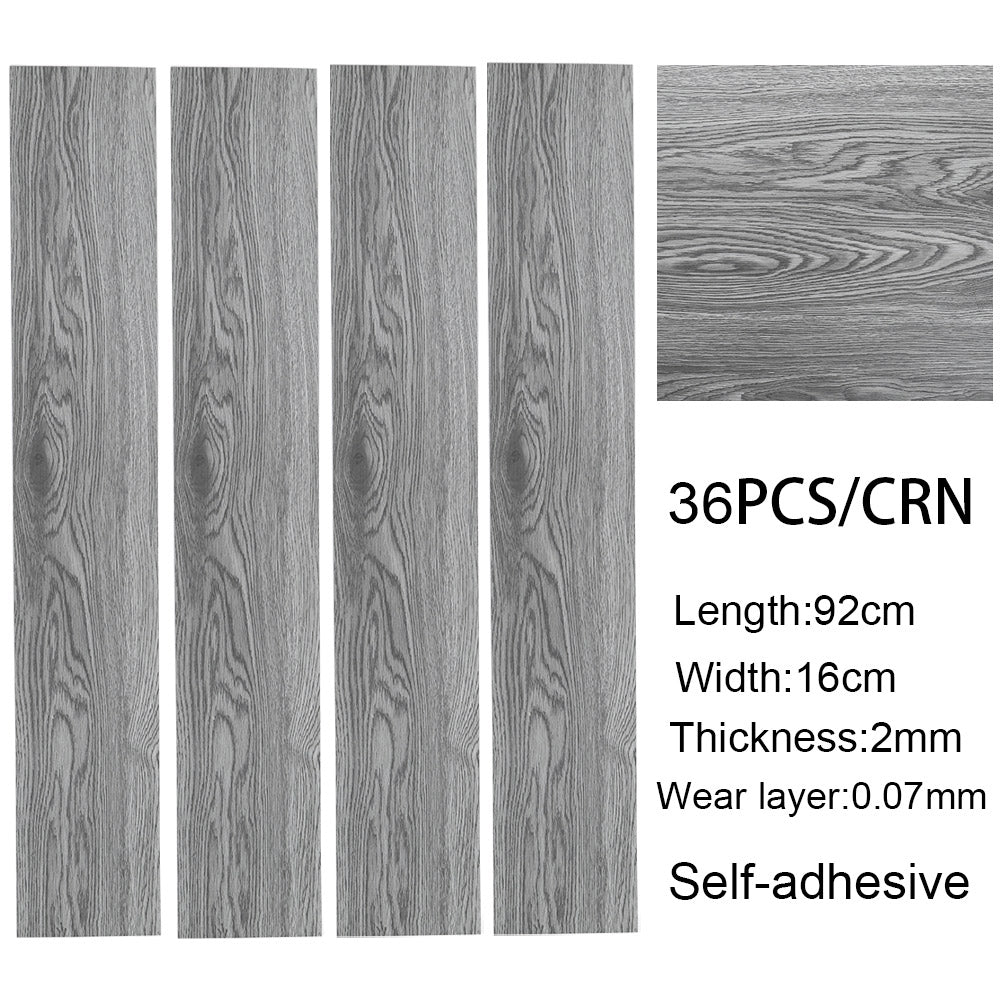 Pvc Flooring Wood Effect Rustic Wood Grain Self-adhesive