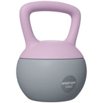 Soft Kettlebell, With Non-slip Handle,for Home Gym Strength | 10kg | Lilac