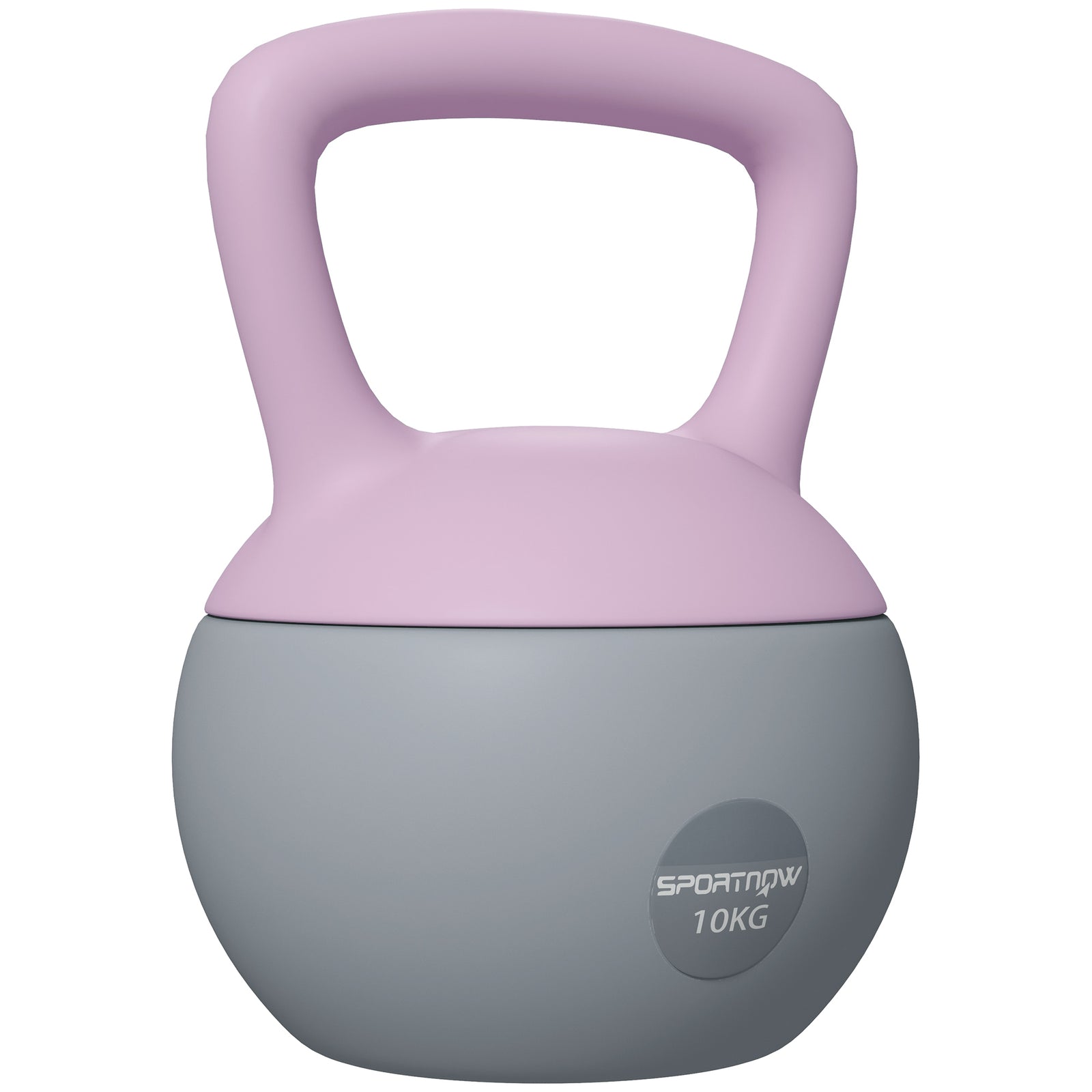 Soft Kettlebell, With Non-slip Handle,for Home Gym Strength | 10kg | Lilac