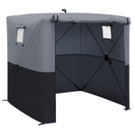 2x2m Pop Up Gazebo1 Person Easy Up Instant Party Tent W/ Bag | Black