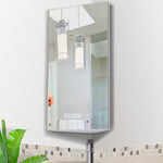 Bathroom Corner Wall Mirror Storage Cabinet Cupboard