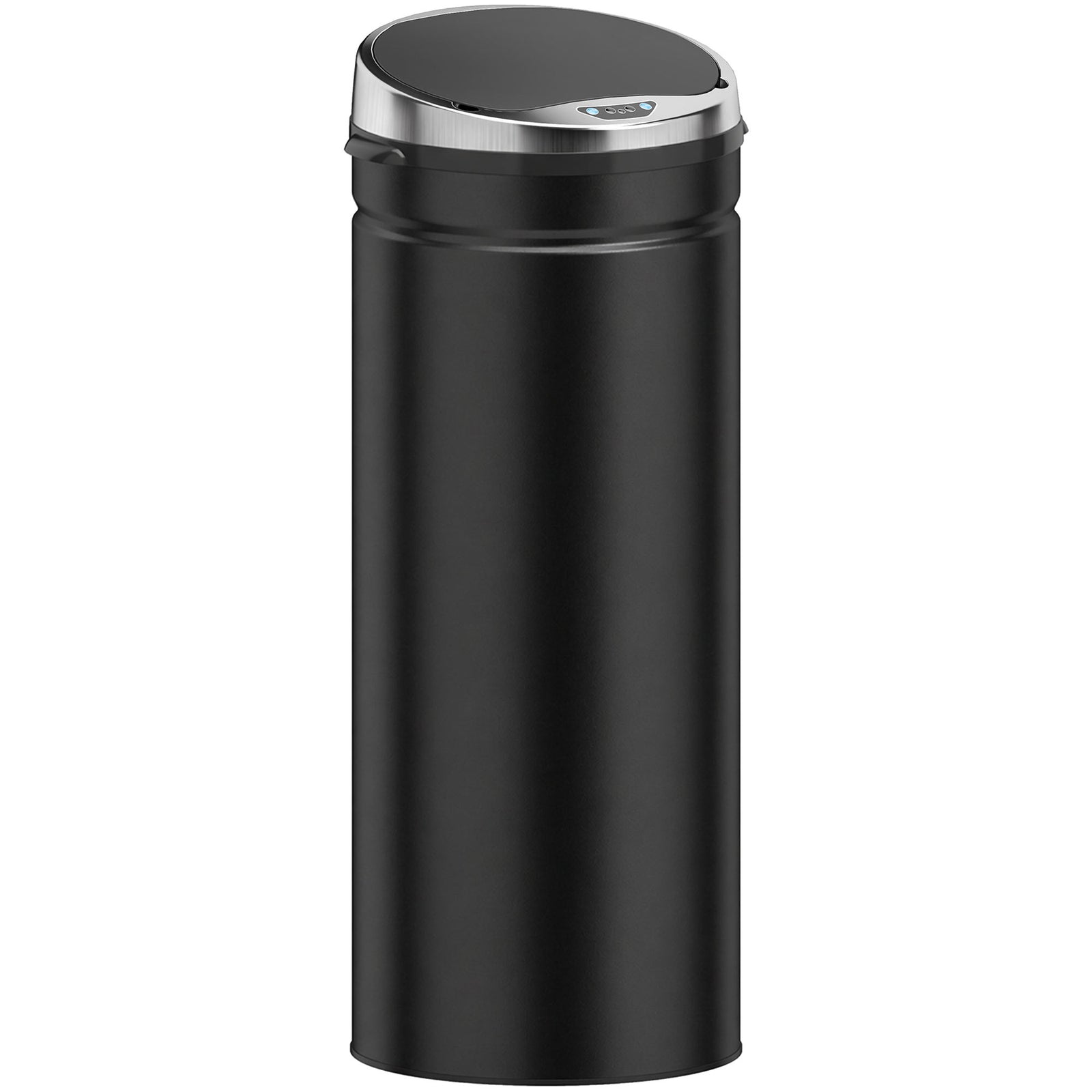 50l Sensor Bin, Stainless Steel Kitchen Bin With Automatic Close | Black
