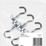 St Helens Strong Magnetic Hooks (pack Of 5) 47x36mm