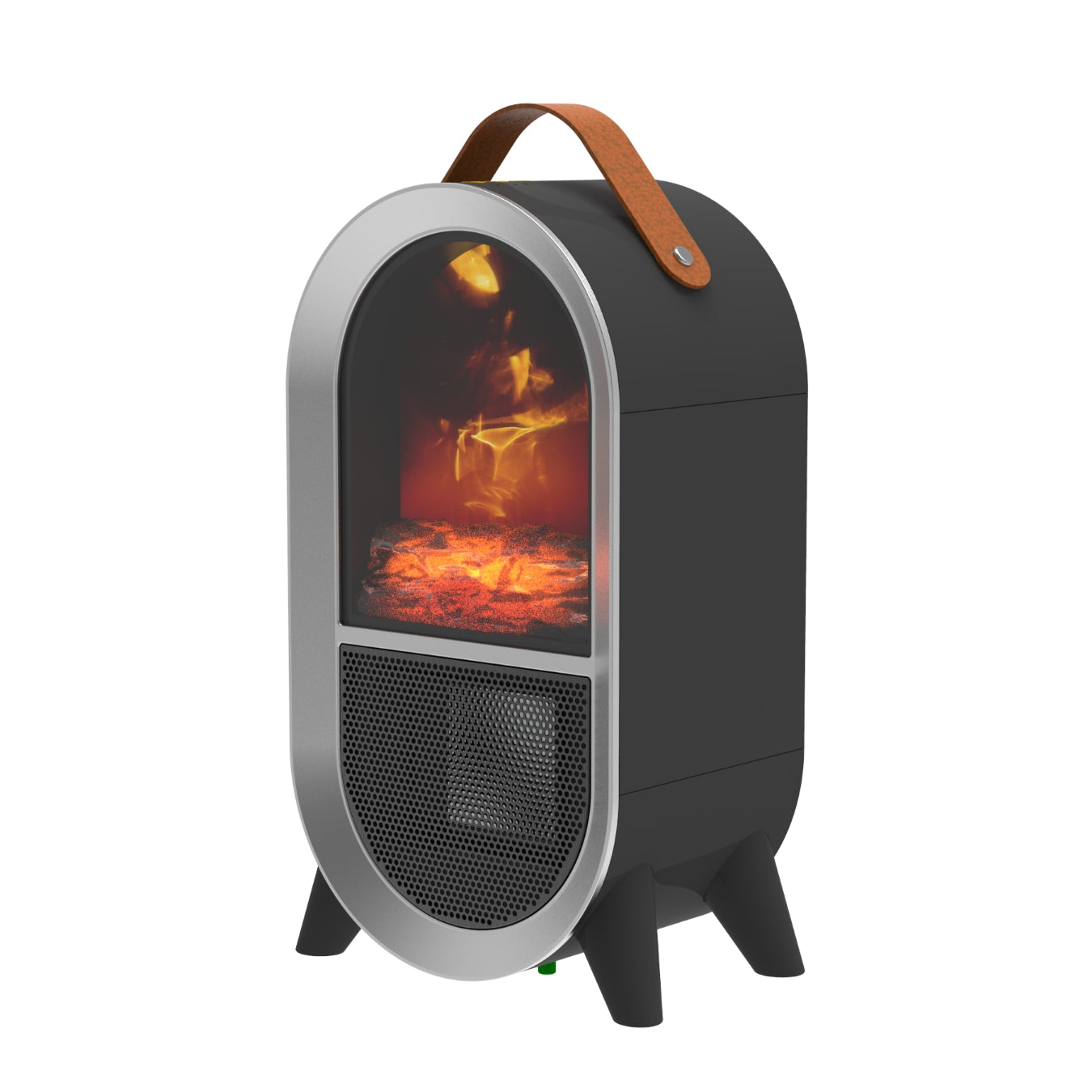 Glow Heat Electric Heater | Black