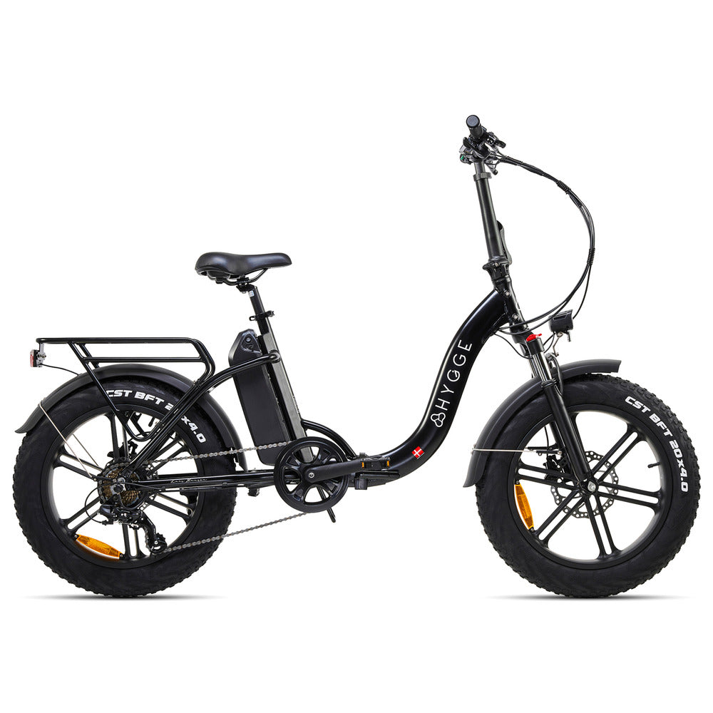 Vester Step 2024 Electric Folding Bike 20 Inch Wheel E-bike | Black