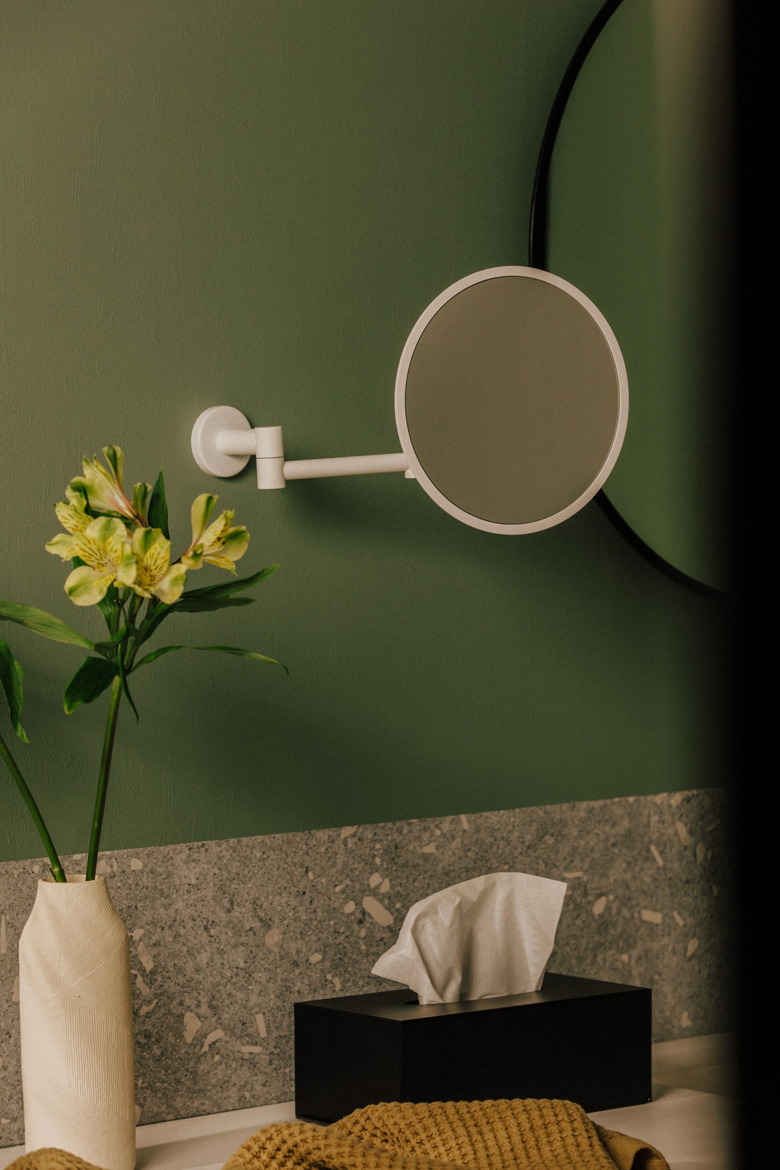 Wall Magnifying Mirror, Chrome Architect Sp (x5)