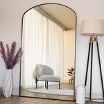 Yōko - Metal Gentle Arch Mirror | 200cm x 120cm | Black