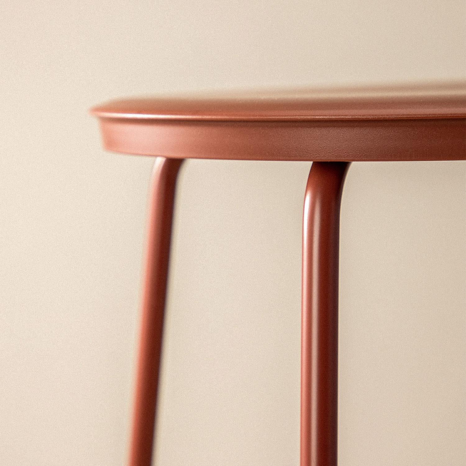 Multi Functional Stool, Small Side Table, White, Geyser Collection