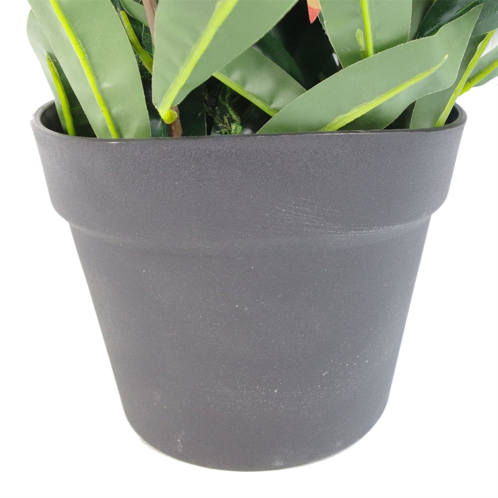 80cm Leaf Realistic Red Robin Artificial Ficus Tree / Plant